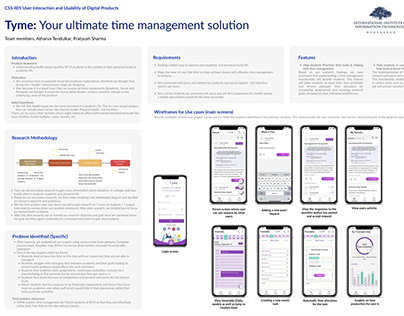 Human Centered Solution for Time management