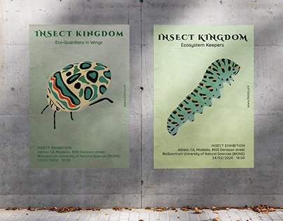 Insect exhibition posters