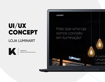 UI/UX Concept - Luminart