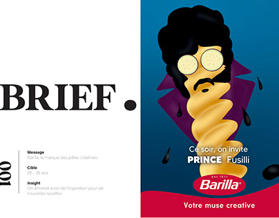 Barilla, la marque des pâtes créatives.