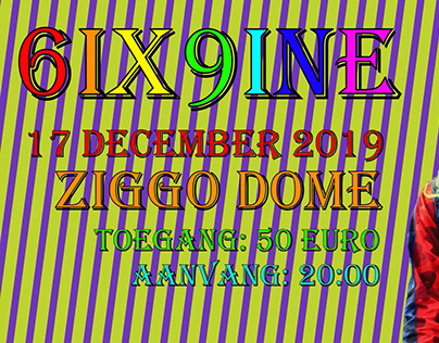 6ix9ine Promotie Film Ziggo Dome