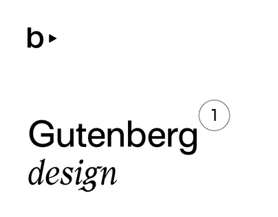 Gutenberg Design (1)