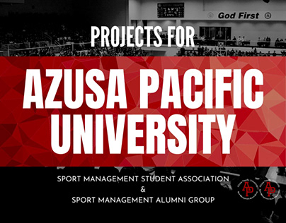 Azusa Pacific University SMSA/SMAG Works