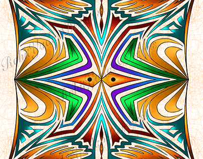 A Psychedelic Symphony of Abstract Patterns