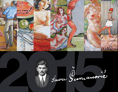 Sava Šumanović year calendar and event branding