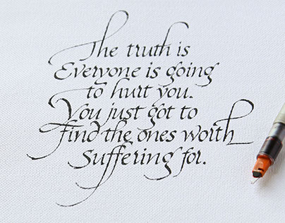 Calligraphy with Parallel Pen