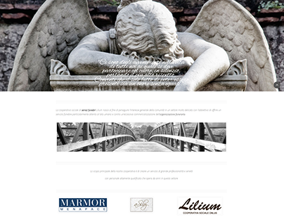 Lilium website design