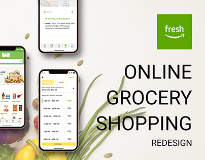 Redesign Amazon Fresh-Online Grocery Mobile Application