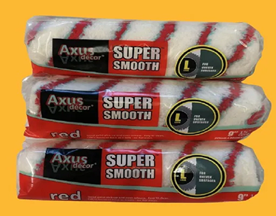 9 Inch Paint Roller Sleeve Axus Super Smooth Long Pile