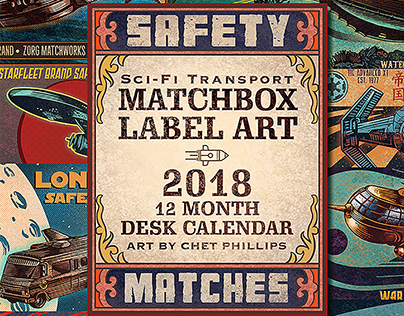 2018 ChetArt Desktop Calendar