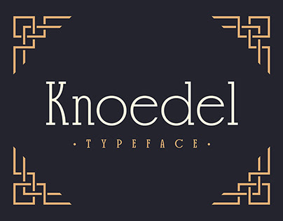 Knoedel Typeface