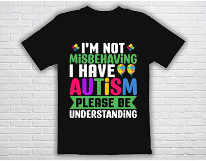 autism t shirt design