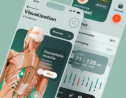 Project thumbnail - Medical mobile app dashboard web3