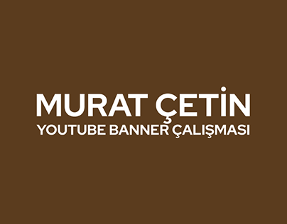 Murat Çetin Youtube Banner
