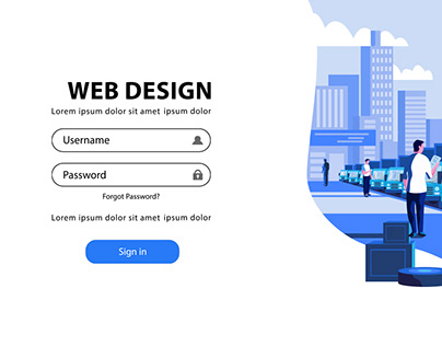 Website illustration