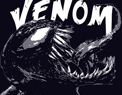 Venom - vector poster