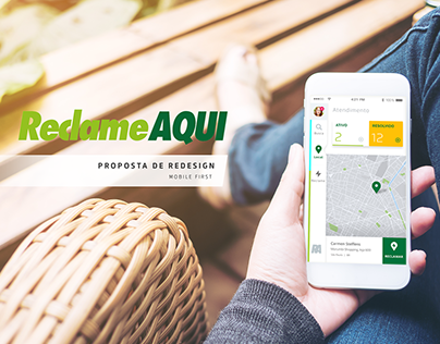 app ReclameAqui - Redesign (personal project)