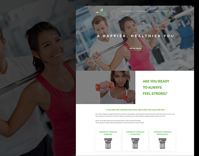 Always Strong Fitness - Redesign