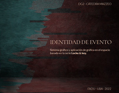 Sistema de Identidad de evento | DG2 Mazzeo | 2022