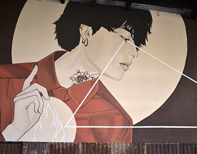 Mural for beer house