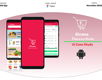 UI case Study of Grocery App for Android