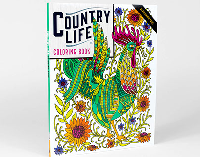 The Country Life Coloring Book