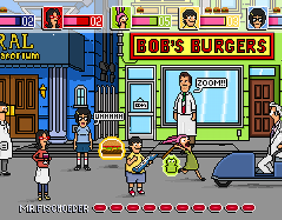 Project thumbnail - Bob's Burgers: The Arcade Game
