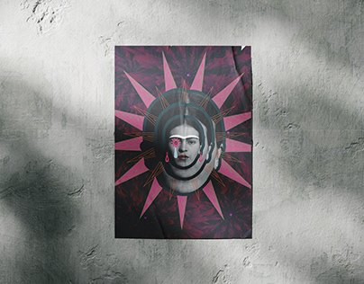 Project thumbnail - Frida Kahlo Portrait Illustration