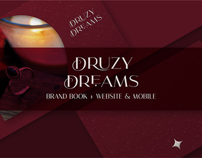 Druzy Dreams - Brand Book + Website & Mobile