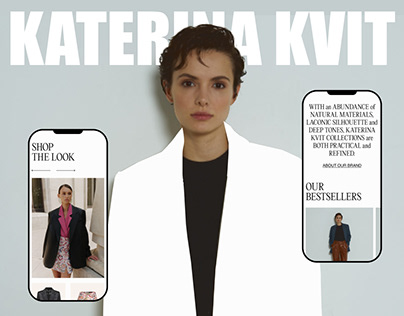 KATERINA KVIT | E-commerce redesign