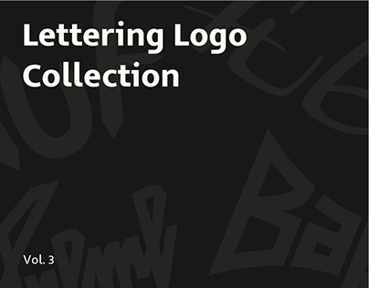 Lettering Logo Collection Vol. 3