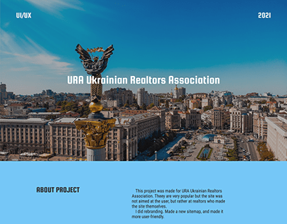 URA Ukrainian Realtors Association site
