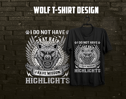 Wolf T-Shirt Design