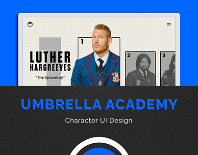 Umbrella Academy Season 2 Personal Project UI/UX Design
