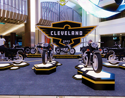 CLEVELAND MOTORCYCLE DISPLAY