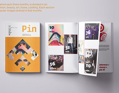 Magazine "Pin" | School Project