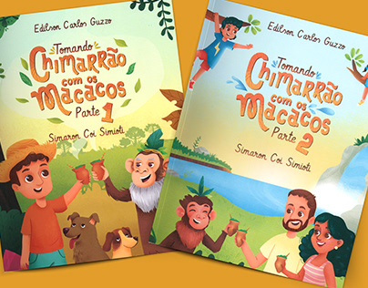 Tomando Chimarrão com os Macacos - Editora Bichinho