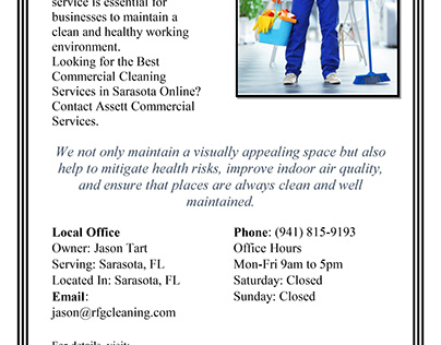 Trusted Commercial Cleaning in Sarasota