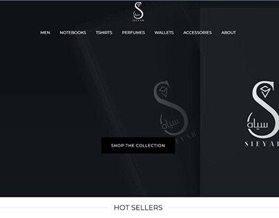 Sieyah Black Notebook Shopify Store