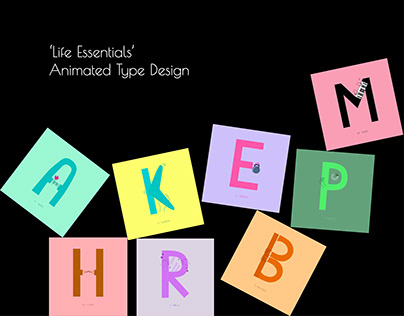 Life Essentials - Animated Type | Letters in Motion