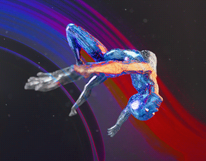VJ Loop 07 - Space Dance