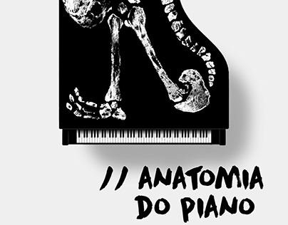 Cartaz "Anatomia do Piano" - Casa da Música