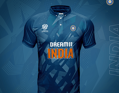 Redesign Indian jersey t20 wc
