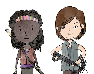 Michonne + Daryl