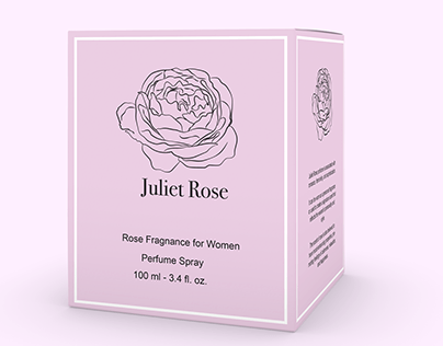 Juliet Rose | Perfume Bottle Packaging Design