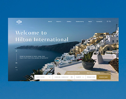 Hilton International – Website Design