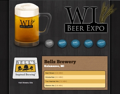 WI Beer Expo Website