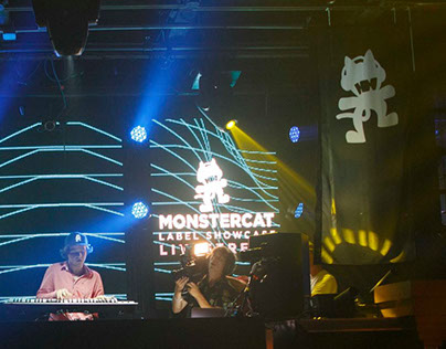 VJ Set for Monster Cat Livestream