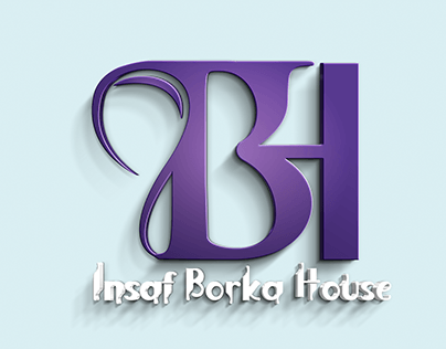 Insaf Borka House logo design - Pixim Design