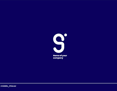 SG logo | modern logo | monogram | natural logo